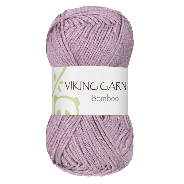 Bamboo 50 g vaaleanlila Viking Garn