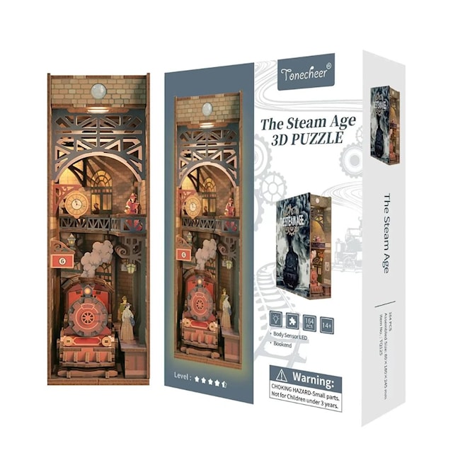 Produktbild 1 för Book Nook The Steam Age, Tonecheer