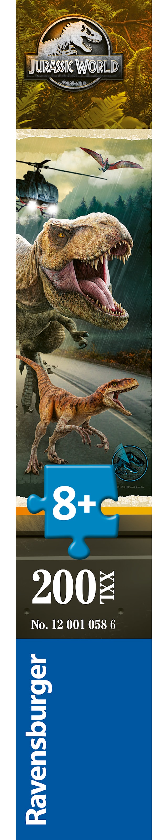 Produktbild 4 för Pussel Jurassic World 200 bitar, Ravensburger