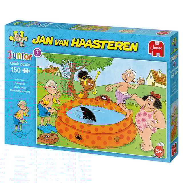 Produktbilde 4 for Jan Van Haasteren Junior Pool Pranks Puslespill 150 brikker, Jumbo