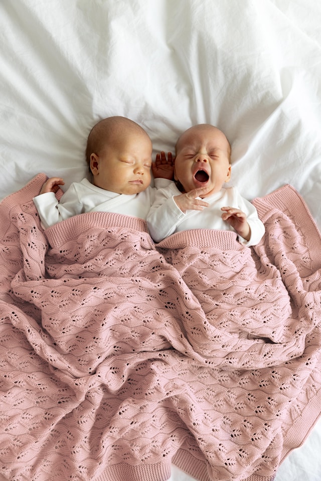 Produktbilde 2 for Babyteppe Moment EKO Cloud Pink Vinter & Bloom