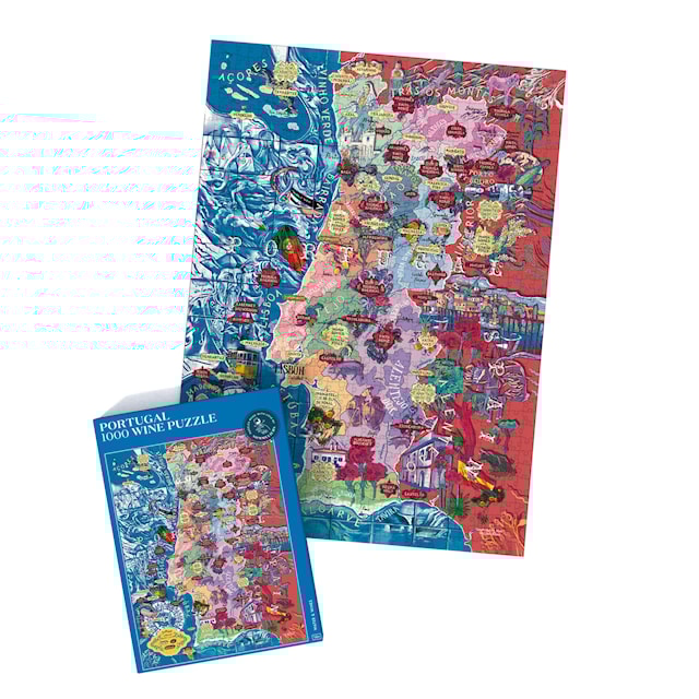 Produktbilde 3 for Vinpuslespill -  Portugal 1000 brikker Water and Wines