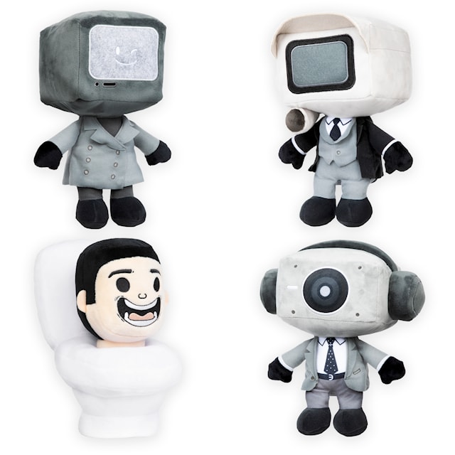 Produktbilde 2 for 28 cm Mysterium Plysj Skibidi Toilet