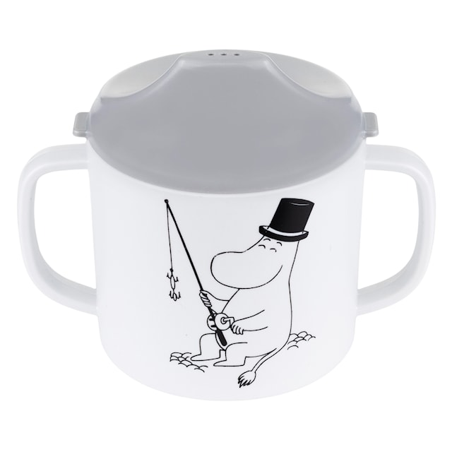 Produktbilde 1 for Mummitrollet Vann & Bad Pipemugg Grå Rätt Start