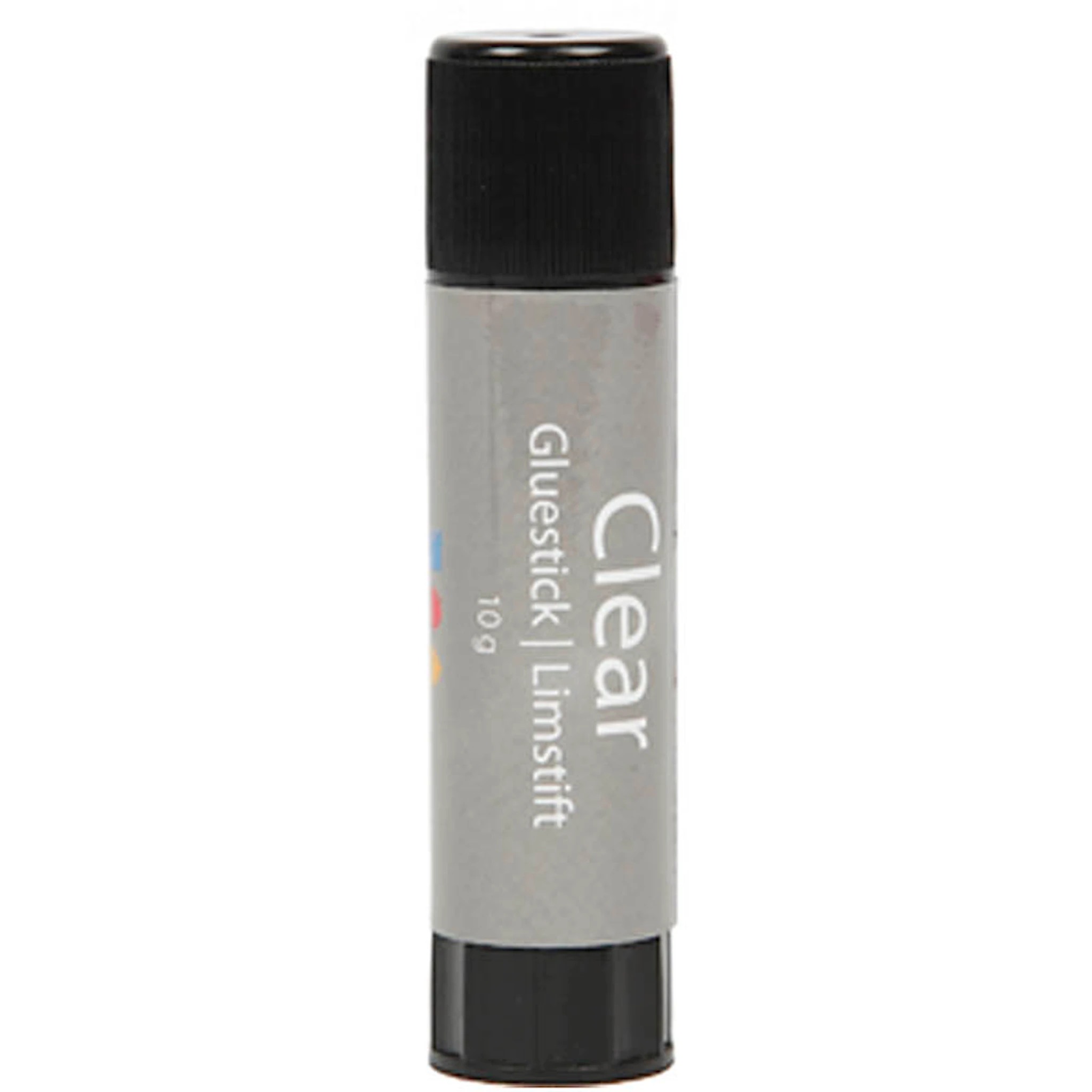 Produktbilde for Clear Limstift, rund, 10 g, 1 stk.