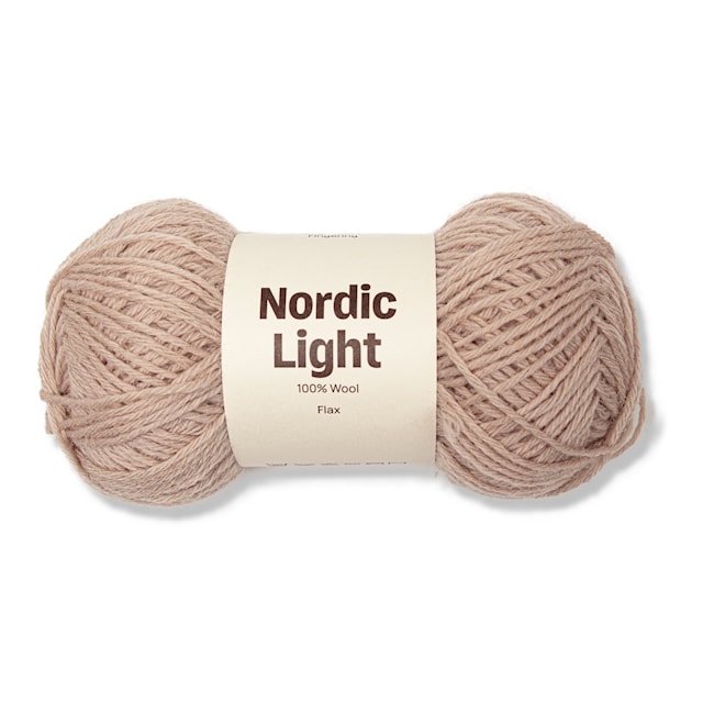 Nordic Light 100% ull 50 gr Flax  A747  Adlibris