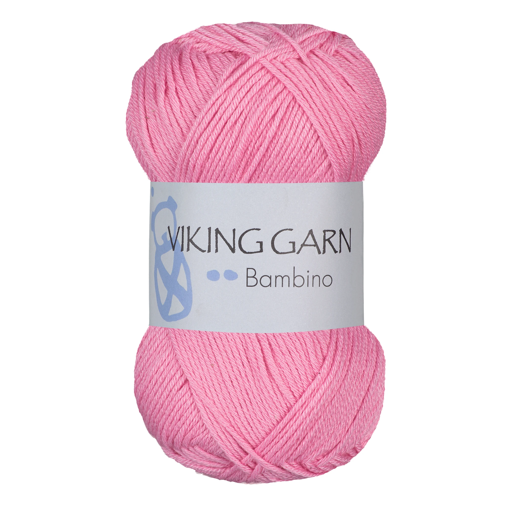 Produktbilde for Bambino 50 g Rosa 464 Viking Garn