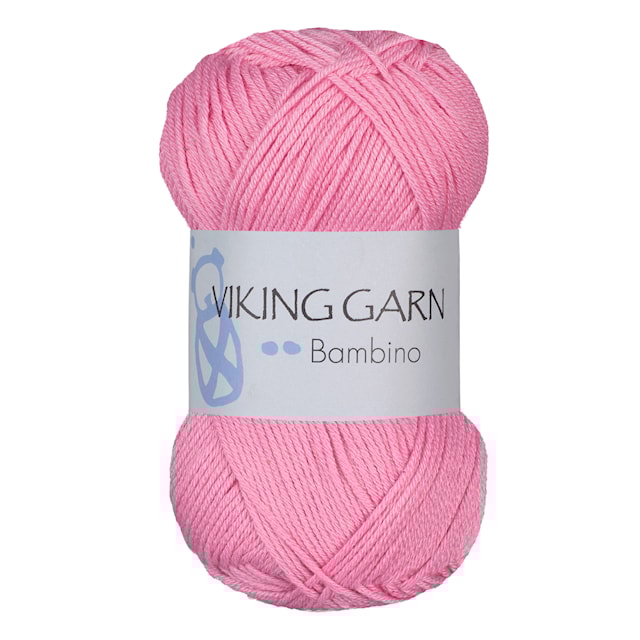 Bambino 50 g Rosa 464 Viking Garn
