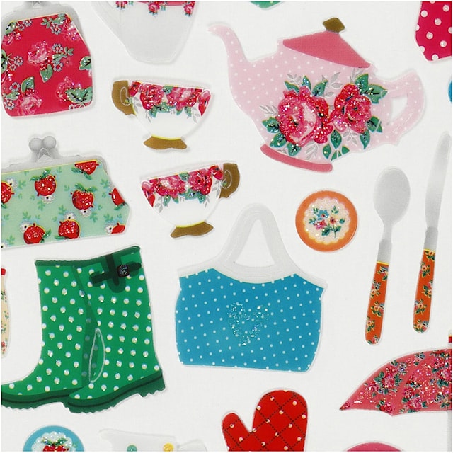 Produktbild 3 för Klistermärken Trädgård 15x16,5 cm 1 ark