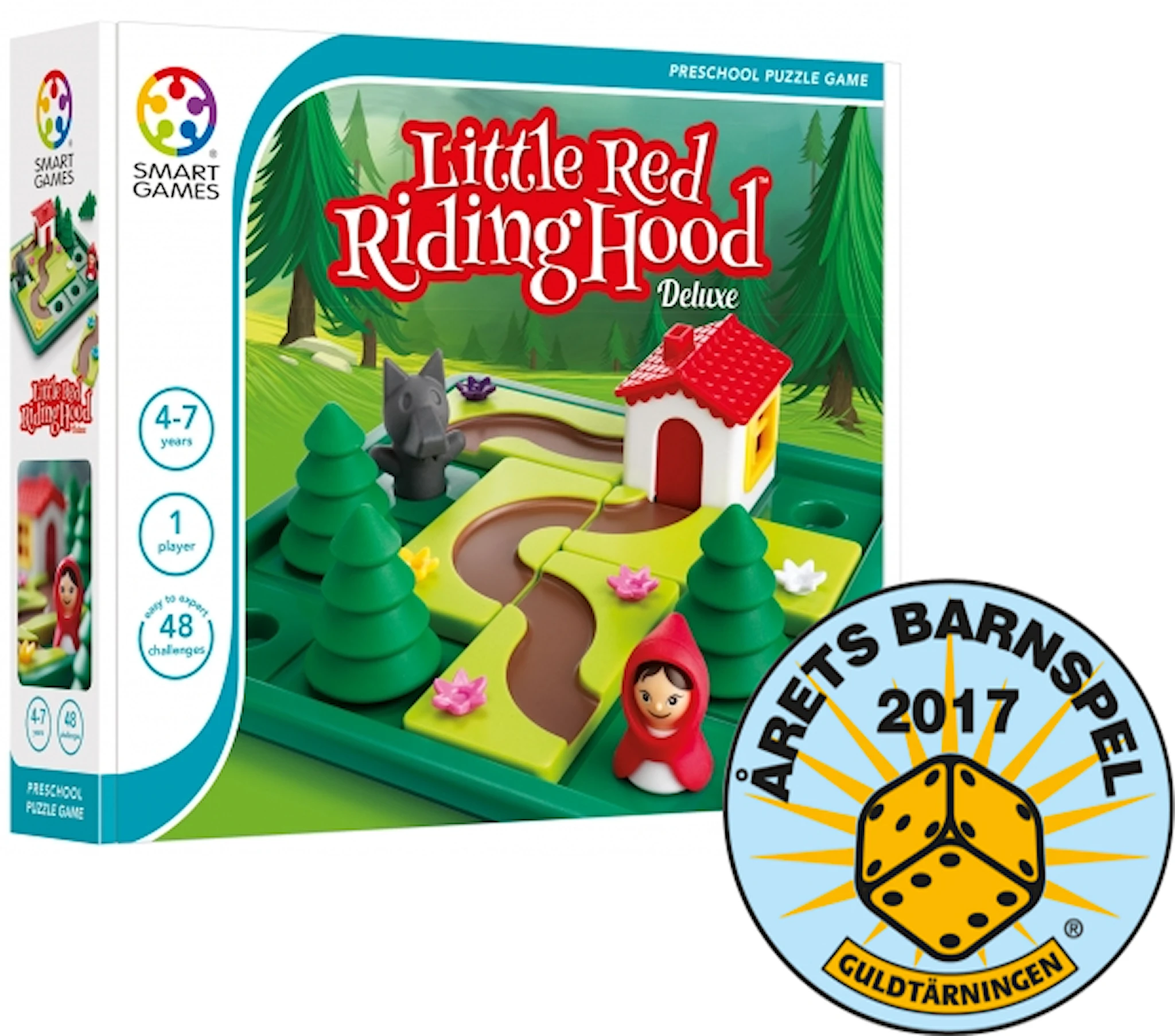 Produktbilde for Spill Little Red Riding Hood, Smart Games (SE/FI/NO/DK/EN)