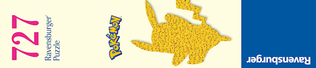 Tuotekuva 5 - Pokémon Shaped Pikachu Palapelit 727 palaa, Ravensburger