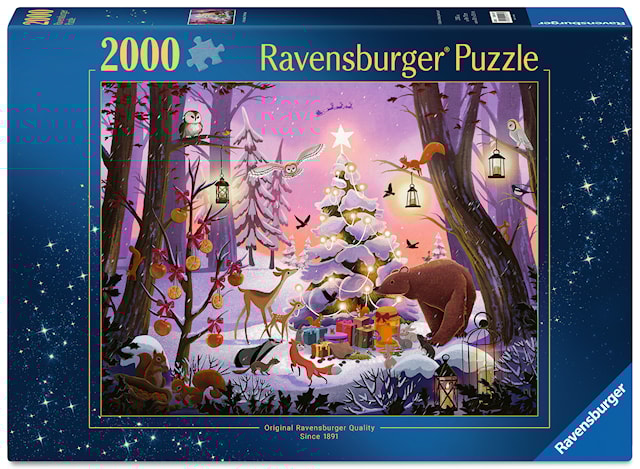 Produktbild 1 för Christmas Fantasy Pussel 2000 Bitar Ravensburger