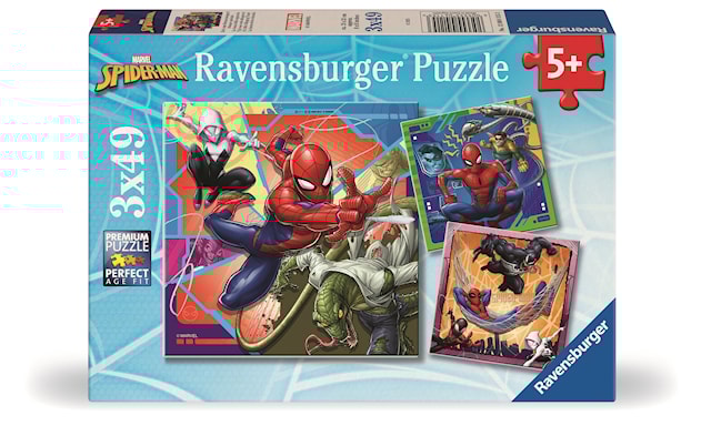 Tuotekuva 1 - Marvel Spider Man 3x49p Ravensburger