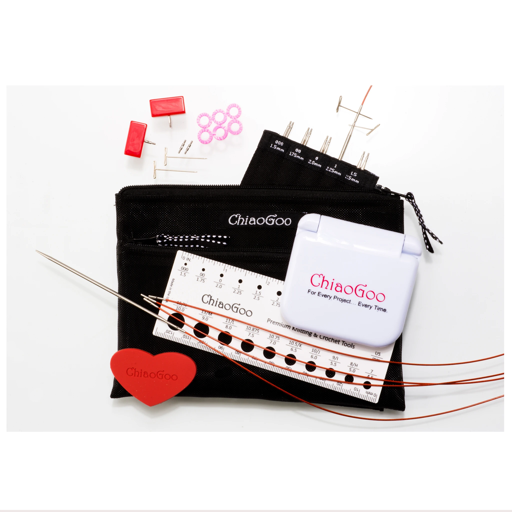 Produktbild för TWIST SS MINI Set 1.5-2.5mm [M] ChiaoGoo