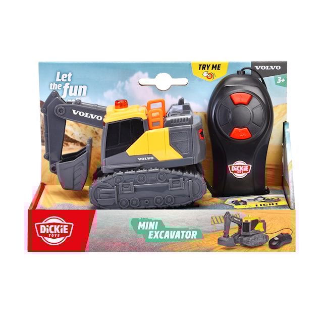 Tuotekuva 1 - Volvo Mini Digger johdollinen Dickie Toys