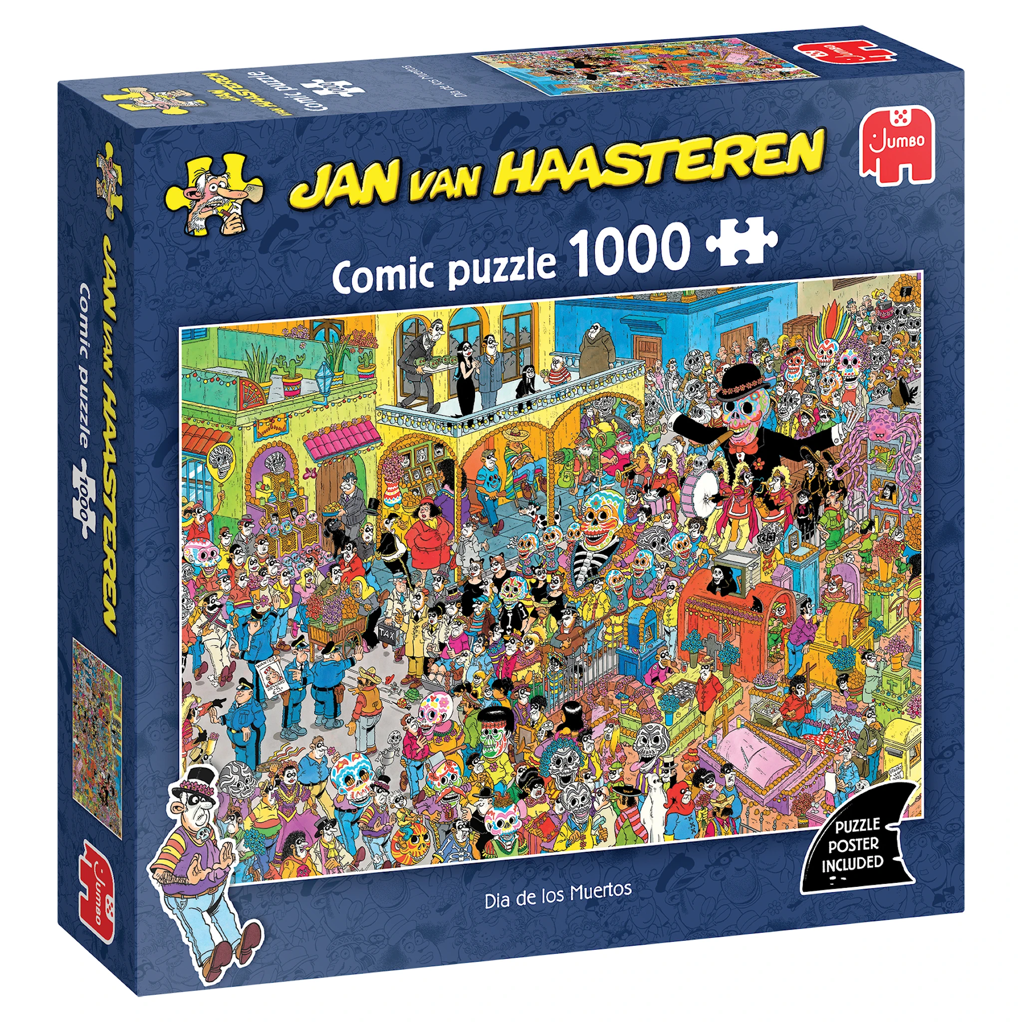 Tuotekuva ille Jan Van Haasteren Dias de los Muertos Puzzle 1000 palaa