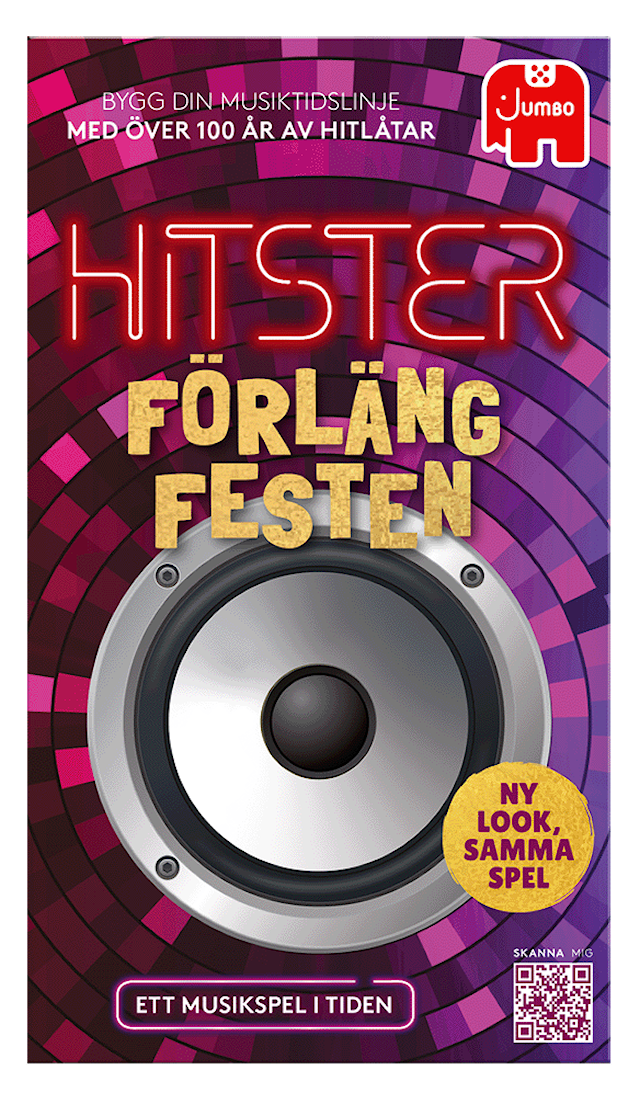 Produktbild 1 för Hitster Förläng Festen (SE)