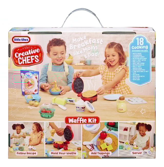 Tuotekuva 6 - Creative Chefs Vohvelisetti Little Tikes