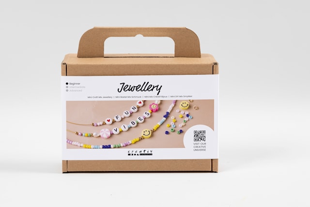 Produktbild 4 för Pärlset Halsband med olika pärlor Creativ Company