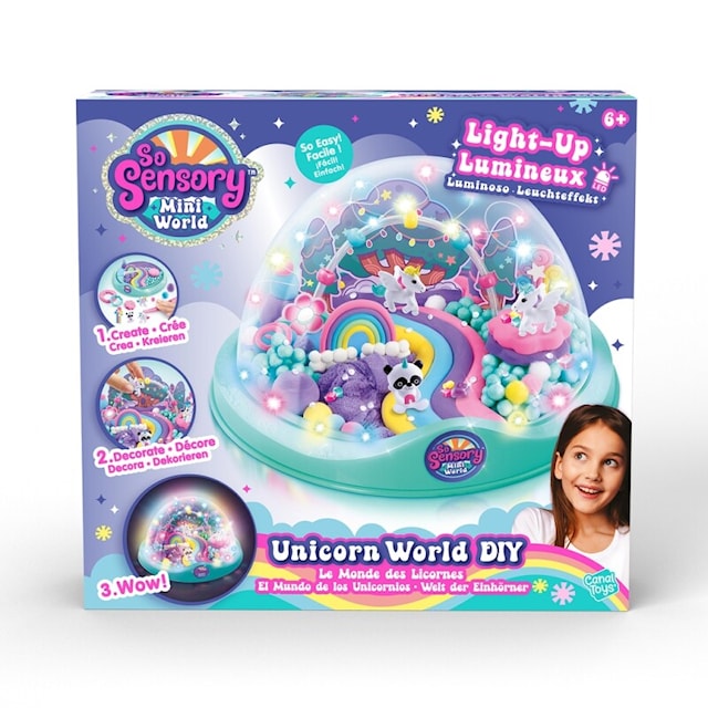 Produktbilde 7 for Light up Unicorn World Dome So Sensory