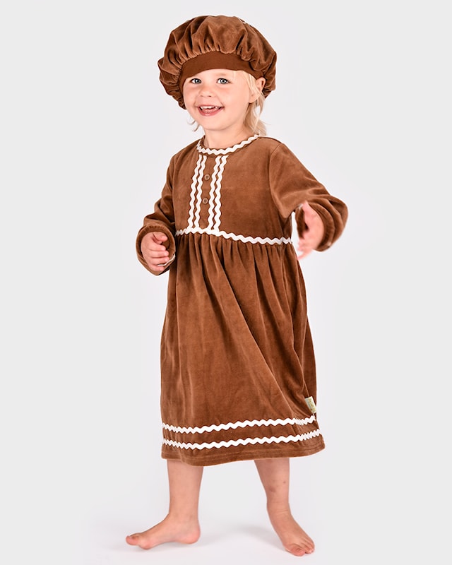 Tuotekuva 5 - Piparkakkumekko 98–104 cl, 2 osaa Den goda fen