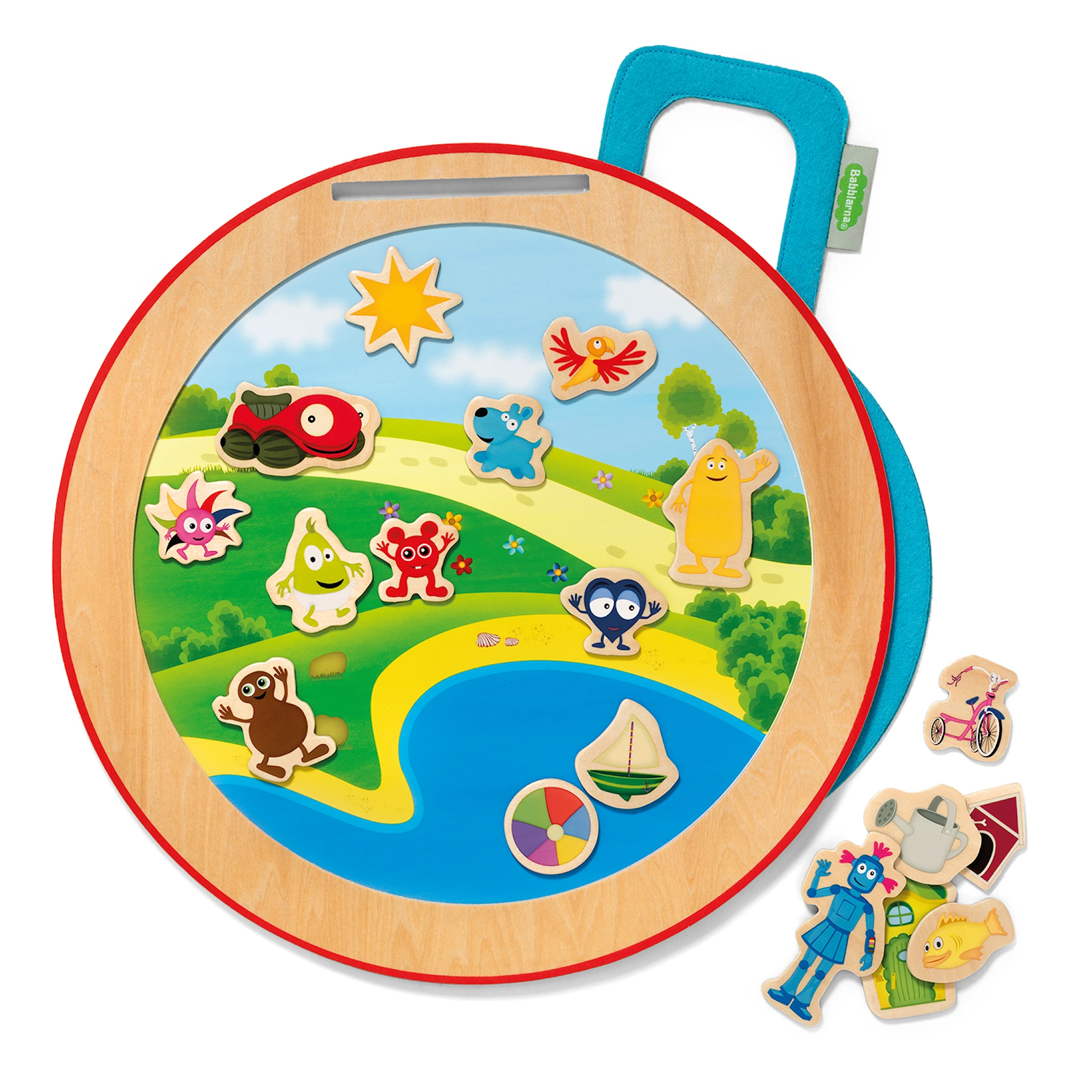 Tuotekuva ille Babblarna-Magneettitaulu, Puu