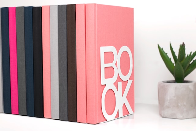 Produktbilde 2 for Bokstøtte BOOK Hvit 2-pack Burde