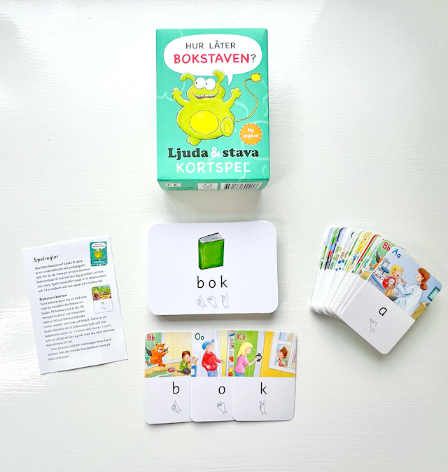 Tuotekuva 2 - Hur låter bokstaven? Ljuda & Stava (SE)