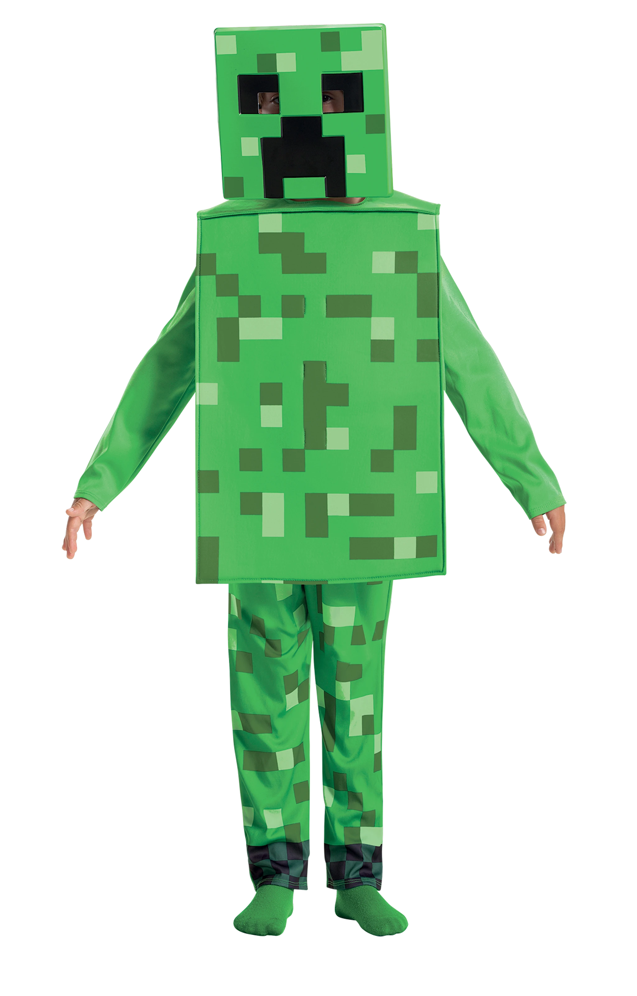 Tuotekuva ille Minecraft Naamiaisasu Fancy Creeper M (7-8) Disguise
