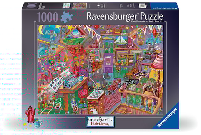 Produktbilde 1 for Besteforeldrenes gjemmested Puslespill 1000 brikker, Ravensburger