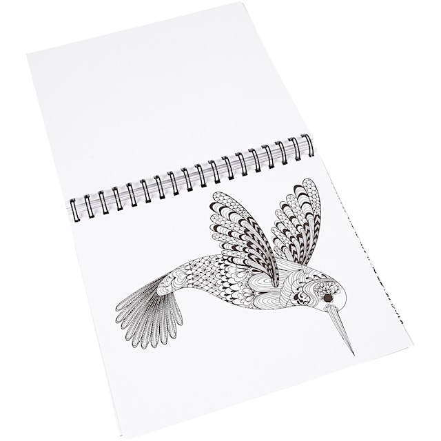 Produktbild 5 för Målarbok Antistress Natura 64 sidor Creativ Company