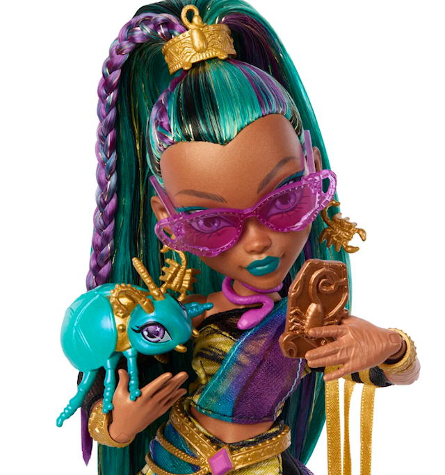 Produktbild 3 för Monster High Modedocka Nefera