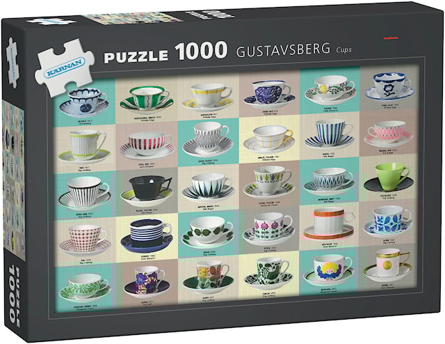 Tuotekuva 1 - Gustavsberg, Cups, Palapeli, 1000 palaa, Egmont Kärnan