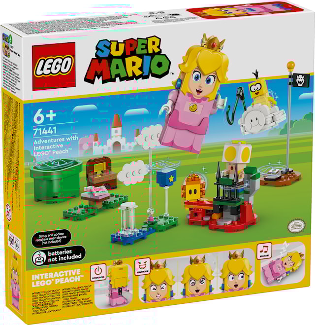 Produktbild 1 för Äventyr med interaktiva Peach™ LEGO® Super Mario (71441)