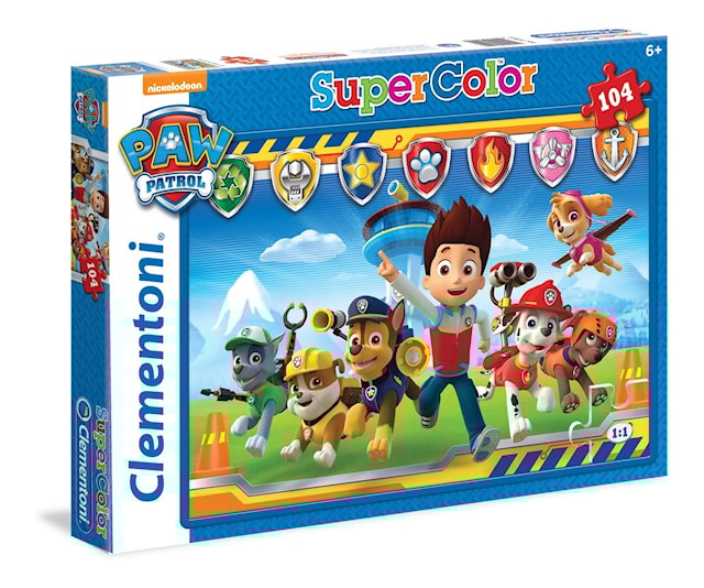 Tuotekuva 1 - Paw Patrol Palapelit 104 palaa Clementoni