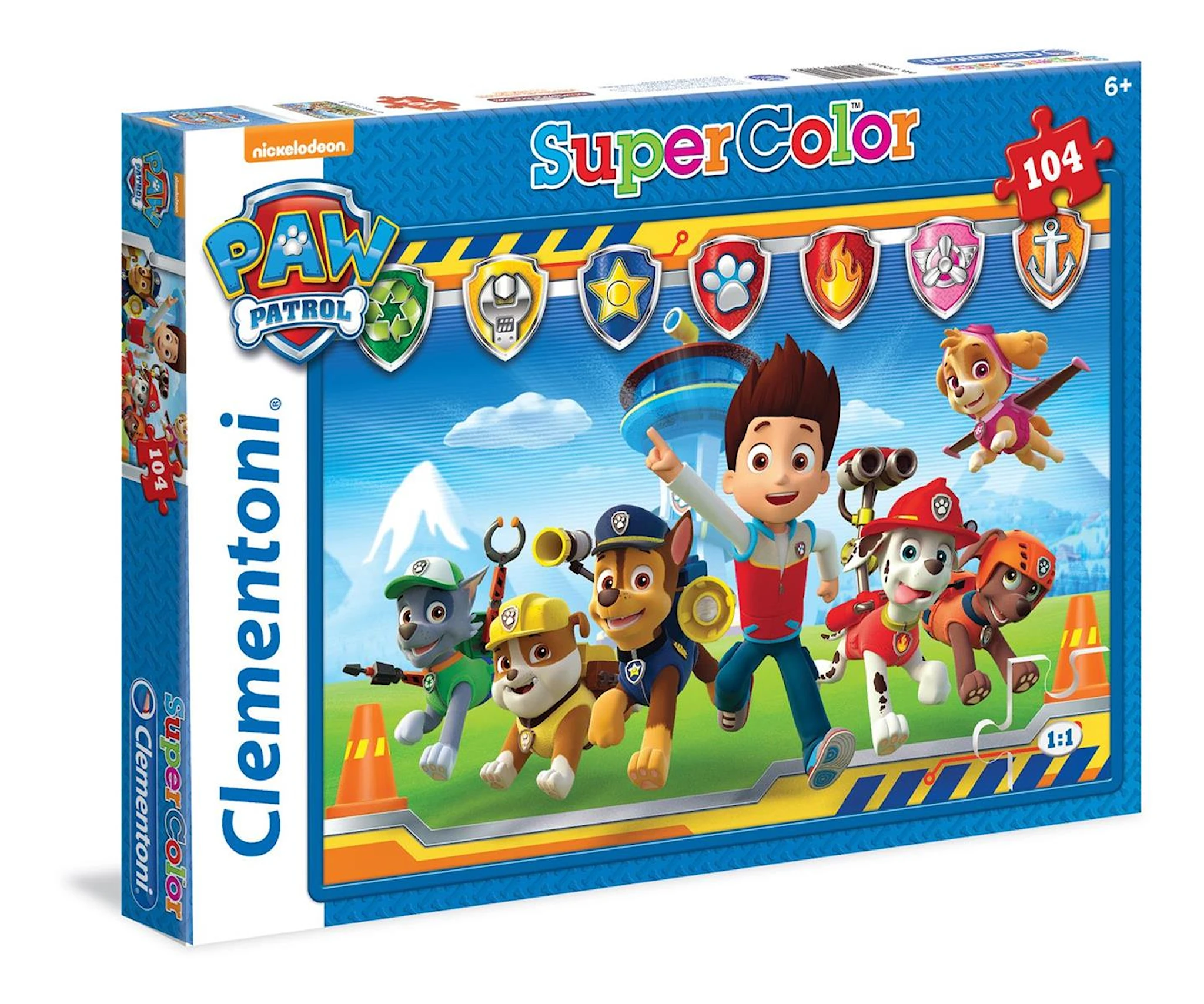 Produktbild för Paw Patrol Pussel 104 bitar, Clementoni
