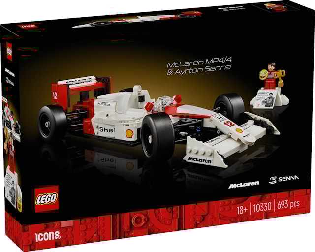 Tuotekuva 1 - McLaren MP4/4 & Ayrton Senna LEGO®  Icons (10330)