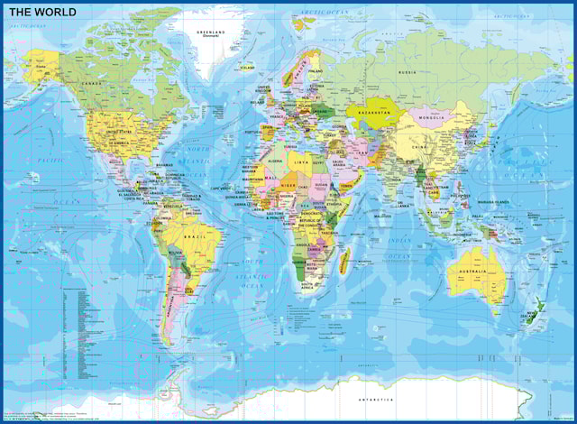 Tuotekuva 2 - Map of the World 200p Ravensburger