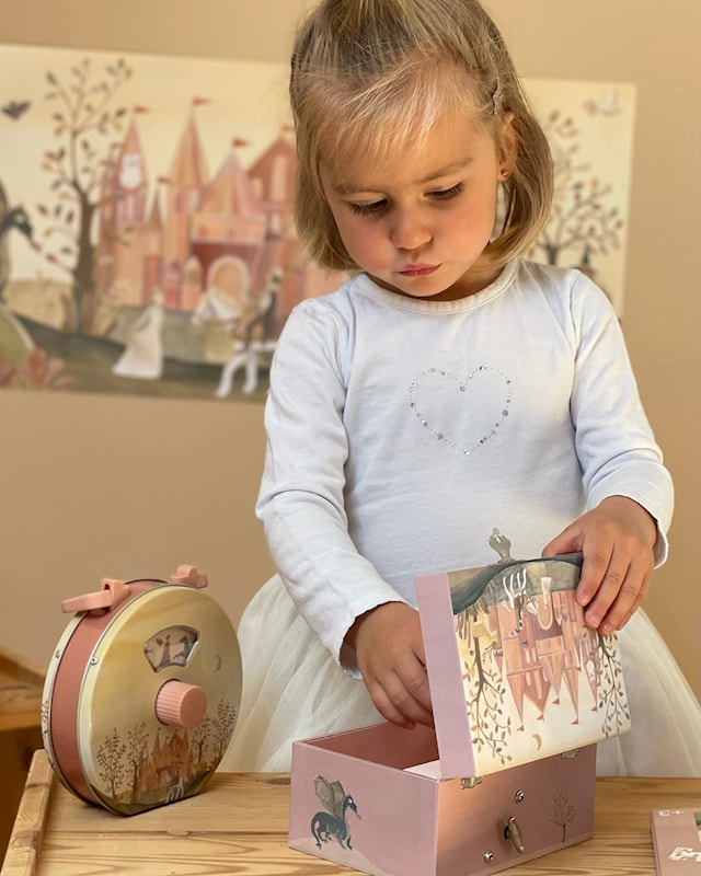 Produktbild 2 för Smyckeskrin Prinsessor Egmont