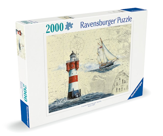 Produktbild 5 för Pussel Romantic Lighthouse 2000 bitar, Ravensburger