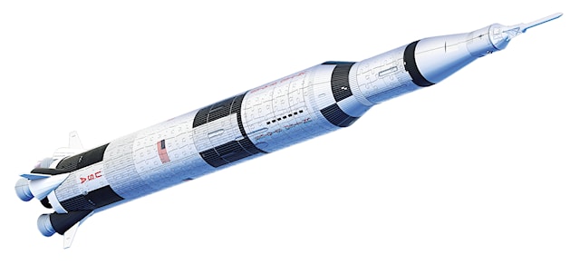 Produktbild 2 för Apollo Saturn V Rocket, Pussel 440 bitar, Ravensburger