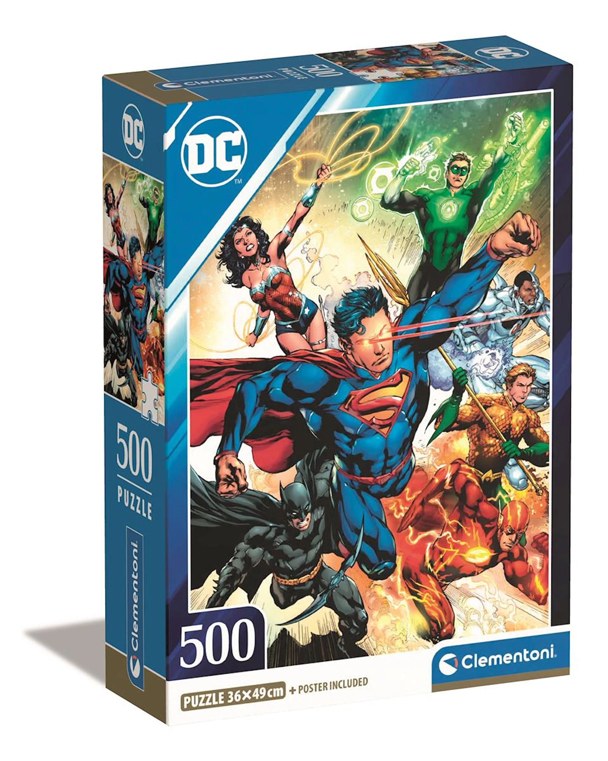Produktbilde for Puslespill 500 brikker High Quality Collection DC Comics, Clementoni