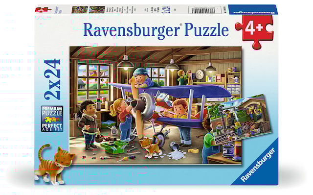 Tuotekuva 1 - Airplane & Train ?Repairs 2x24 palaa, Ravensburger