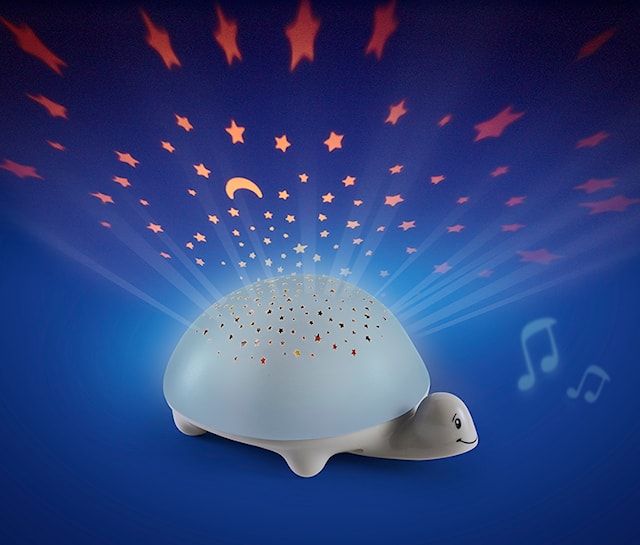 Produktbilde 2 for Nattlampe Stjerneprojektor Skilpadde