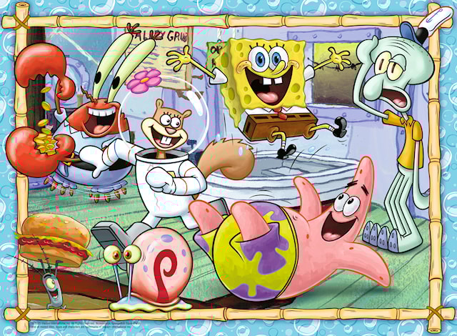 Tuotekuva 2 - New adventures in Bikini Bottom 200p Ravensburger