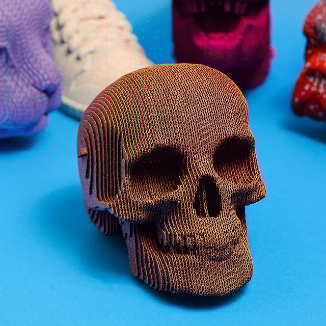 Produktbild 5 för Cartonic 3D Pussel Döskalle