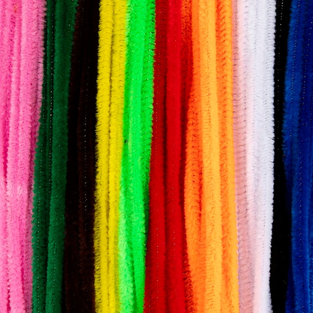 Produktbild 5 för Piprensare 30 cm 4 mm mixade färger 300-pack