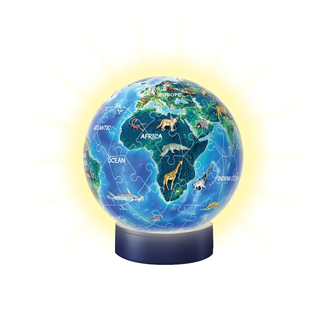 Tuotekuva 2 - Children Globe Nightlight Palapelit 72 palaa Ravensburger