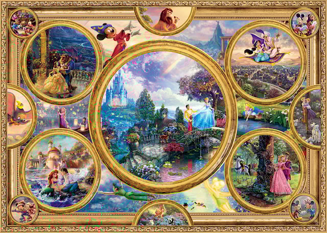 Tuotekuva 2 - Disney Dreams Collection Thomas Kinkade Palapelit 2000 palaa Schmidt