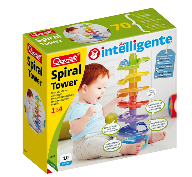 Produktbild 2 för Kulbana Spiral Tower Quercetti